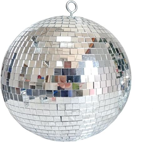Mirror Disco Ball, 6 Inch Pink Small Reflective Mirror Ball Hanging Ornament with Chain for Birthday Wedding Party Christmas Decor, Reflective Stage Decoration Disco Mirror Ball Ornaments in Saudi Arabia