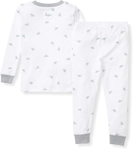 Burt's Bees Baby Baby Boys' Pajamas, Tee and Pant 2-Piece Pj Set, 100% Organic Cotton, Polar Mountain in Kuwait