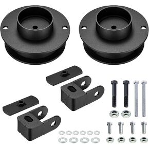 BDFHYK 2" Front Leveling Kit for Ram 2500 3500, Strut Spacer Shock Relocation Brackets Compatible with 2014-2020 Ram 2500/3500 (4WD)
