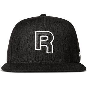 Reebok Identity Drop R Hat | Cap | Baseball | Flat Brim | Snapback | Adjustable | Retro | Casual | Streetwear | Gym