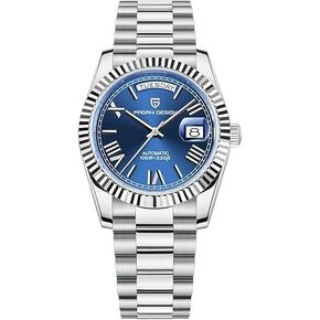 Pagani Design 1752 DD36 Luxury Men's Automatic Mechanical Watch, Sapphire Glass, Day Date Watch, Seagull Caliber ST16, 100m Water Resistant