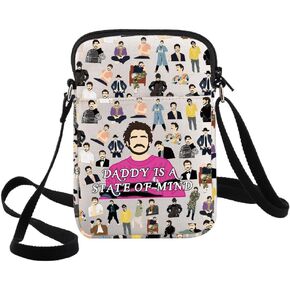 G2TUP Pedro Crossbody Bag Pedro Fans Gift Daddy Is A State Of Mind Pedro Travel Shoulder Bag Pedro Merch