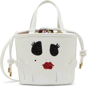 Betsey Johnson Gimmie Candy Bucket Bag-Ghost Girl, White