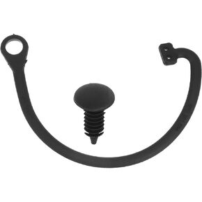 ACROPIX Fuel Tank Cap Tether Fuel Tank Rope Curved Shape Replacement Fit for Volkswagen Beetle 1998-2001 No.1H0201553B/1J0201550A - Pack of 2