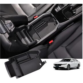 Compatible with 2024 Accord Center Console Organizer, 2023 2024 Accord Accessories Armrest Box Tray, ABS Material Storage Box for Other Things Neatly