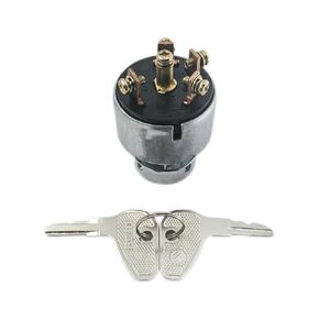 Ignition Switch 66021-55140 Compatible with Kubota Garden Tractor G3200 G4200 G4200H G5200H G6200H Tractor M4030 M4700 M4800 M5030 M5400 M6030 M7030 M8030 35260-31852