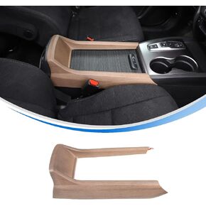 Armrest Box Frame Trim for Honda Pilot 2016-2022/ Ridgeline 2020-2023/ Passport 2019-2023 Accessories, ABS Center Console Armrest Box Frame Protective Cover (Matte Black)