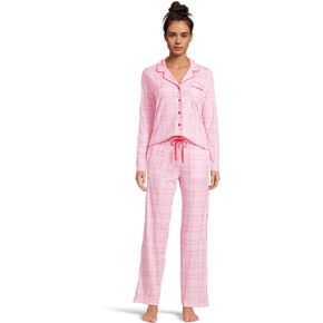 Karen Neuburger Women's Petite English Beauty Girlfriend Pj Set
