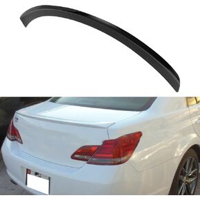 cciyu Rear Trunk Lip Spoiler Wing Fits for 2013-2018 For Toyota Avalon Racing Trunk Spoiler(ABS Glossy Black)