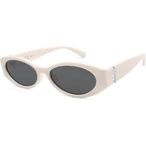 SOJOS Retro Oval Polarized Sunglasses for Women Men Trendy Cateye Vintage Y2k Sunnies SJ2364