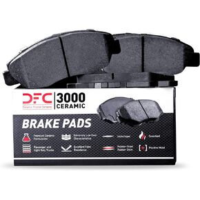 Dynamic Friction Company 3000 Ceramic Brake Pads 1310-1021-00-Rear Set