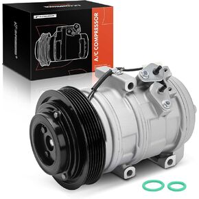 A-Premium Air Conditioner AC Compressor with Clutch Compatible with Mazda MPV 2000-2006, 2.5L 3.0L
