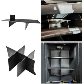 2PCS Center Console Organizer & Glove Box Organizer Compatible with Honda Pilot 2016-2021 2022/ Ridgeline 2017 2018-2023/ Passport 2019 2020-2023 Accessories, Console Dividers Compartments