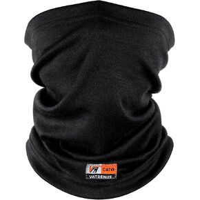 VATRENUS Aramid FR Balaclava and Neck Gaiter Lightweight Firefighters FR Face Mask Flame Resistant Arc Rated Hood Covering