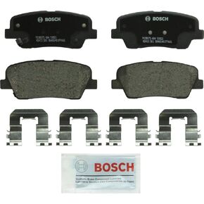 BOSCH BP1284 QuietCast Premium Organic Disc Brake Pad Set - Compatible With Select Genesis G90; Hyundai Entourage, Equus, Genesis, Santa Fe, Sport, XL; Kia Borrego, K900, Sedona, Sorento; REAR