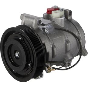 SCHNECKE AC Compressor and A/C Clutch compatible with HONDA ACCORD L4 2.4L 03-07 / ACCORD V6 3.0L 2007 03 04 05 06 07