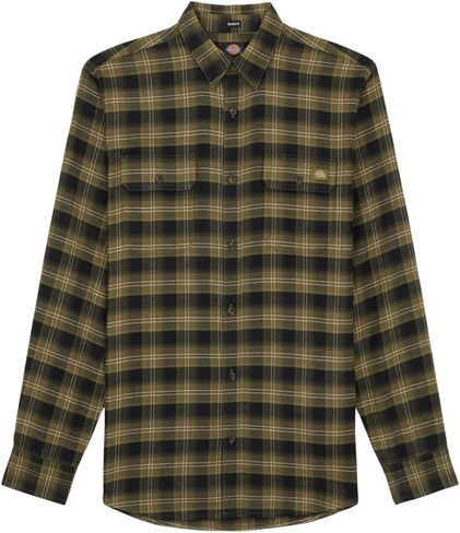 Dickies Mens L/S Flex Flannel Shirt in Saudi Arabia