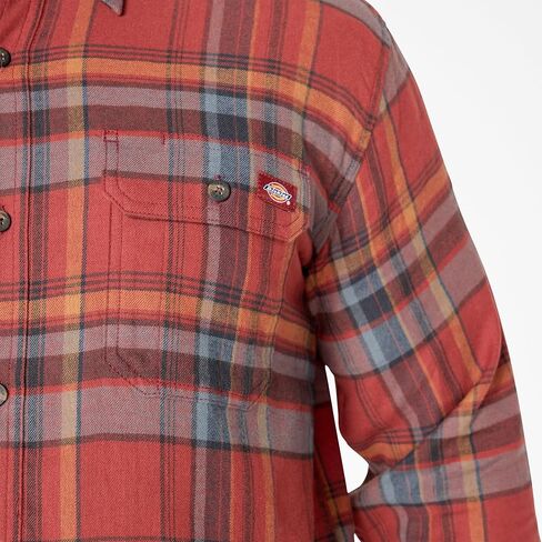 Dickies Mens L/S Flex Flannel Shirt in Saudi Arabia