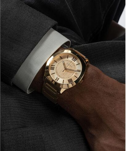 GUESS Gold-Tone Analog Watch in Saudi Arabia