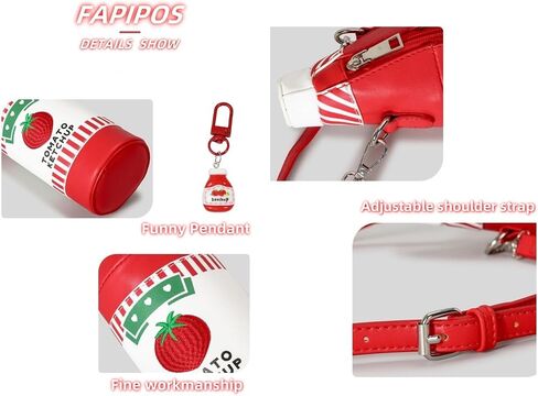 Novelty Crossbody Bag,Popcorn Box Purse,Novelty Popcorn Box Crossbody Bag. in Kuwait