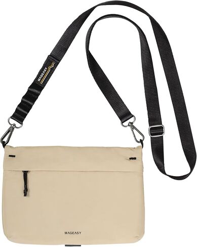 MAGEASY Small Crossbody Bag - Water-Resistant Small Sacoche Bag | Fit 6.9" Phone, Keys, Earbuds, Passport & More - 2L Sacoche in Kuwait
