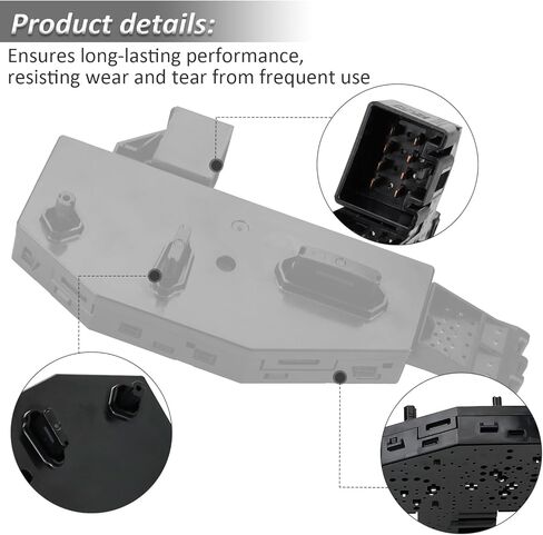 Bestview سائق الجانب الأيسر مقعد ضبط التبديل لاستبدال 2015-2020 تشيفي سيلفرادو جي إم سي سييرا كاديلاك بويك 23247095 in Kuwait