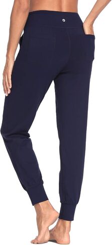 MOVE BEYOND Buttery Soft Women's Yoga Joggers Pants/Capris 4 Pockets High Waist Lightweight Sweatpants Running Lounge Pants in Kuwait