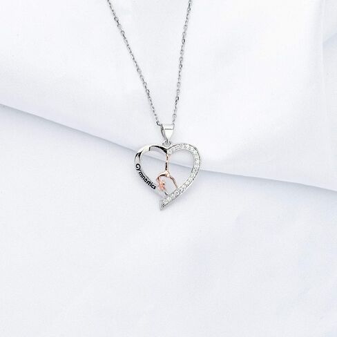 BNQL Gymnastics Necklace Gymnast Gifts Gymnastics Jewelry Gifts for Girls Gymnastics Pendant Team Gifts in Kuwait