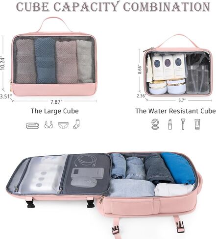 Rinlist Large Backpack for Men Women, Travel Backpack in Kuwait