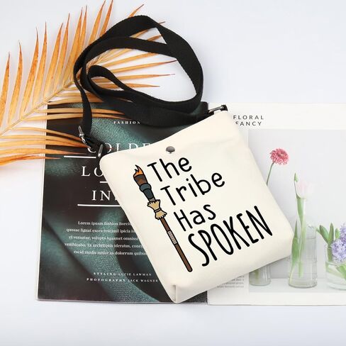 حقيبة CENWA Survivor Crossbody حقيبة The Tribe Has Spoken Crossbody هدية لمحبي البرامج التلفزيونية الواقعية in Saudi Arabia