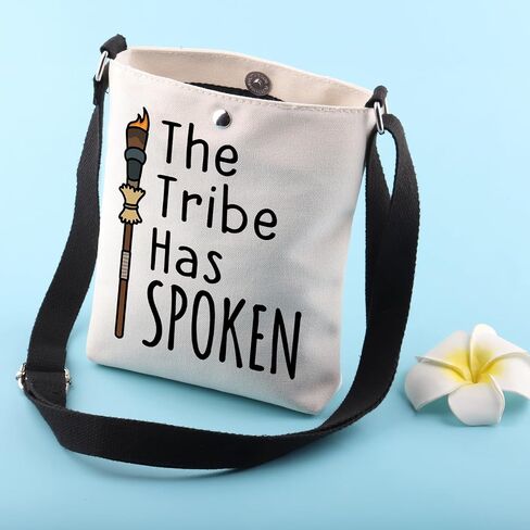 حقيبة CENWA Survivor Crossbody حقيبة The Tribe Has Spoken Crossbody هدية لمحبي البرامج التلفزيونية الواقعية in Saudi Arabia