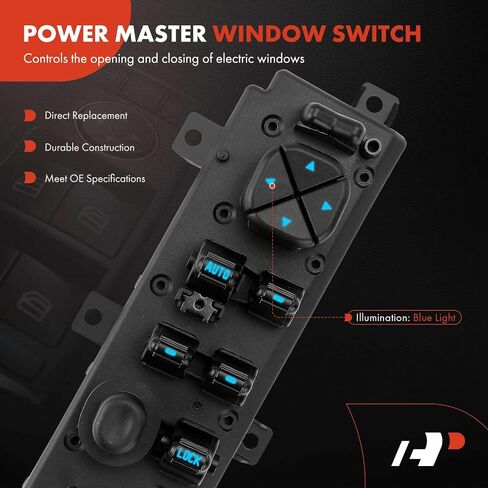 A-Premium Master Power Window Switch Compatible with Jeep Grand Cherokee 1999-2004, 30 Pins, Front Left Driver Side in Saudi Arabia