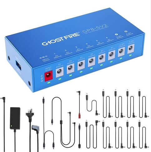 GHOST FIRE Pedal Power Supply Isolated power supply with Independent short-circuit protection (GP5-SV1) in Saudi Arabia