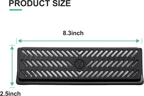 Compatible with Tesla Model Y 2019-2024 Backseat Air Flow Vent Cover Snap-in Installation Rear Under Seat Air Conditioning Outlet Grille Protector Pack of 2 Interior Accessories in Saudi Arabia