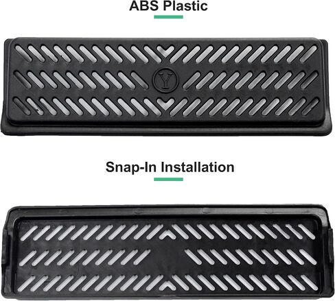 Compatible with Tesla Model Y 2019-2024 Backseat Air Flow Vent Cover Snap-in Installation Rear Under Seat Air Conditioning Outlet Grille Protector Pack of 2 Interior Accessories in Saudi Arabia