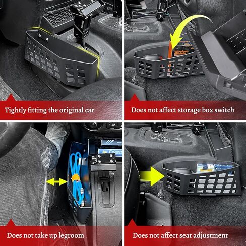 منظم وحدة التحكم Z8 Gear Shift لـ 2011-2018 Jeep Wrangler JK JKU، صندوق تخزين ناقل الحركة من الفولاذ المقاوم للصدأ، صندوق تعليق وحدة التحكم المركزية، صندوق تخزين العملات المعدنية لعلبة التروس (يناسب ناقل الحركة القياسي فقط) in Kuwait