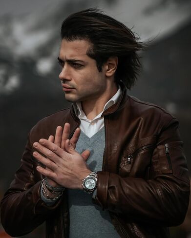 Pagani Design PD1644 Men’s Quartz Chronograph Watch VK63 Movement, Sapphire Crystal, Rainbow Bezel, Stainless Steel, 100M Water Resistant Sports Wristwatch in Kuwait