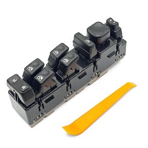 Master Power Window Switch Driver Side 15883323 Fit for Chevy Avalanche Silverado Suburban Tahoe Fit for GMC Sierra Yukon Fit for Cadillac