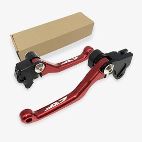 Motorcycle Brake Clutch Lever Handle CNC Aluminum Pivot for CRF125F 2014-2022 CRF150F CRF230F 2003-2020 CRF250F 2019-2022 CRF 230F 230 F 150F 150 250 250F Dirt Pit Bike Motocross Motorbike (L03R06)