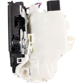 TRQ Front Left Power Door Lock Actuator Drivers Side Compatible with 1998-2010 Volkswagen Beetle 1999-2010 Golf 2006-2009 GTI Jetta 2000-2005 Passat Rabbit