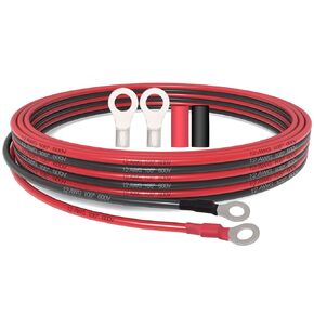 (11FT 10AWG) 10 Gauge Wire Tinned Copper Tray Cable - for Solar Panel MPPT Controller Boat Marine Automotive RV