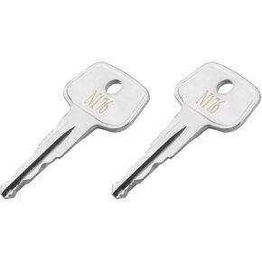 N176 Key for Thule Key Replacement,Fits for Thule Roof Rack Accessories,Car Ski Rack,Crossbars Key Etc(2PCS)
