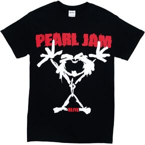 Pearl Jam Stick Man Men's T-Shirt - Black (X-Large)