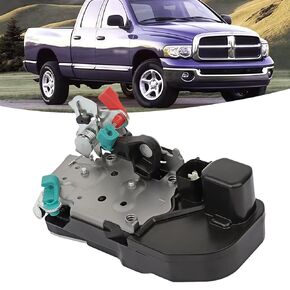 Door Lock Actuator Motor Rear Left Driver Side Compatible for Dodge Ram 1500 2500 3500 4000 4500 5500 Replace Power Door Latch Assembly 931-644 55276795AB