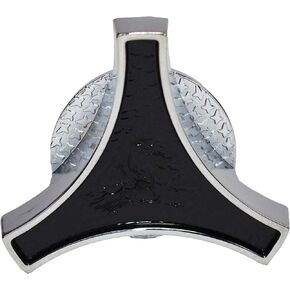 أداء الفريق - عنصر فلتر الهواء، منظف رؤوس هواء الوقود، منظف الجناح، دوار كبير عالمي - متوافق مع تشيفي فورد موبار - كروم أسود - يناسب معظم منظفات الهواء الشائعة in Kuwait