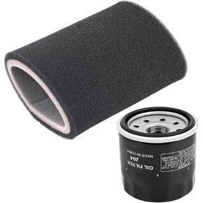 5UH-E4451-10-00 Air Filter & Oil Filter fit for Yamaha Bruin 350 2004-2006/Grizzly 350 450 2007-2014/Wolverine YFM450FX YFM350 2006-2009/Kodiak YFM450F YFM400F 2005-2006