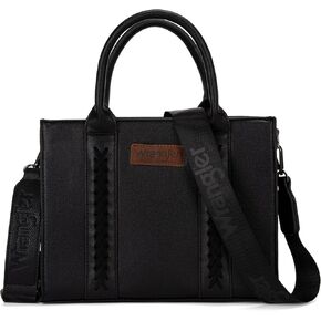 Wrangler Medium Tote Bag for Women Designer Satchel Handbags Top-handle Purses with Strap in Kuwait