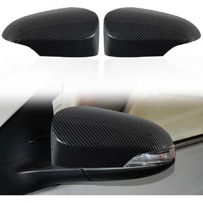 Car Rearview Mirror Cover Cap Housing Protective Cover for Exterior Mirrors Fit for Toyota Corolla 2014-2019 87945-02930 87915-02930(White, Left Driver Side