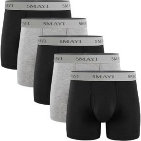 5Mayi Boxer Briefs Mens Underwear Men Cotton Underwear Boxer briefs for Men Pack S M L XL XXL