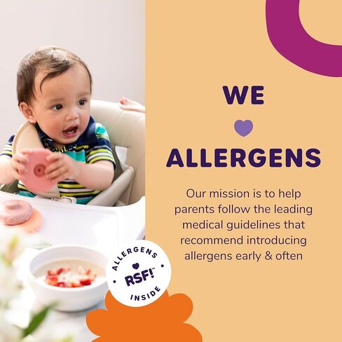Ready. Set. Food! Organic Baby Oatmeal Cereal | Original, Peanut Butter & Daniel Tiger PB Strawberry Variety Pack | Organic Baby Food with Top Allergens: Peanut, Egg, Milk, Cashew, Almond, Walnut, Sesame, Soy & Wheat | Unsweetened, Iron Fortified in Saudi Arabia